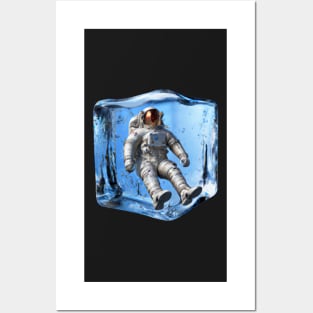 Astronaut Ice Cube Posters and Art